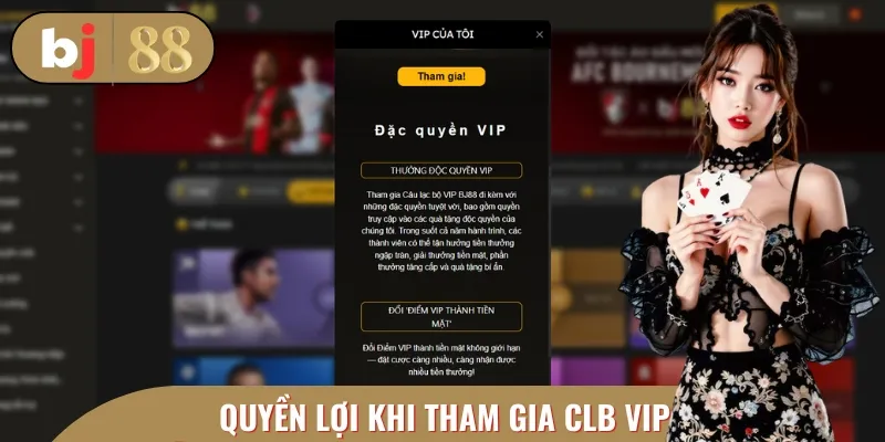 Thành viên VIP BJ88 nhận thưởng lớn, đặc quyền ưu tiên và quà tặng