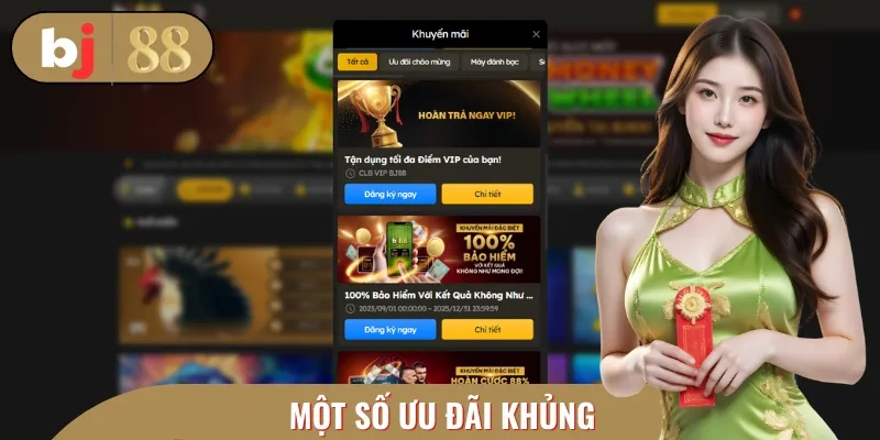 TOP các chương trình ưu đãi, khuyến mãi đang làm mưa làm gió tại BJ88