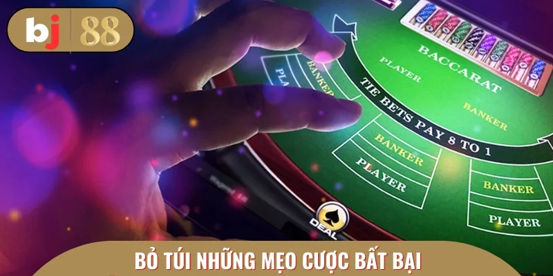 Bỏ túi những mẹo cược bất bại giúp bạn chinh phục Baccarat